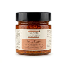 Carica l'immagine nel visualizzatore di Gallery, PESTO ROSSO con Pomodori Secchi, Mandorle e Olio EVO Biologico