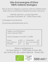 Carica l'immagine nel visualizzatore di Gallery, Olio extra vergine di oliva biologico - lattine da 0,250 litri